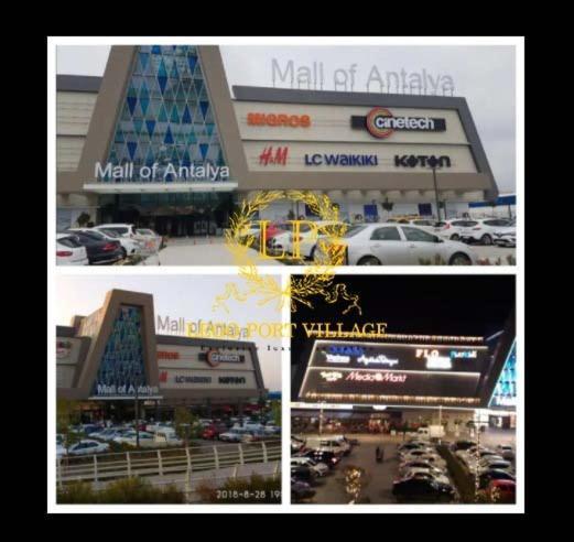 Close Airport,Mall Of Antalya Shopping Center,Tram Station المظهر الخارجي الصورة